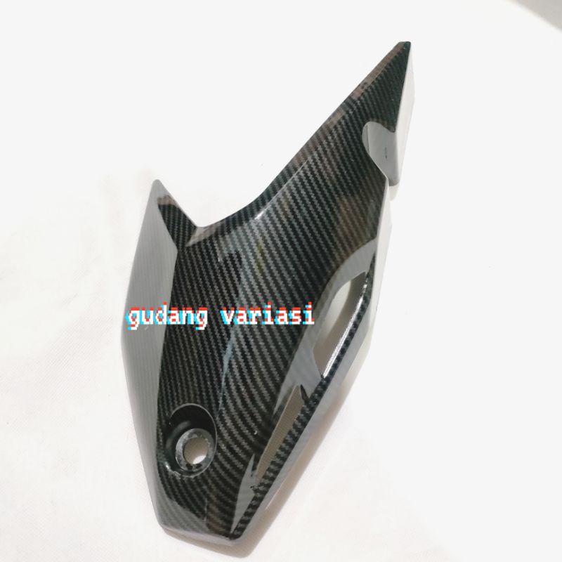 COVER TUTUP KNALPOT KARBON CARBON ADV 150 / COVER KNALPOT CARBON KILAP ADV 150