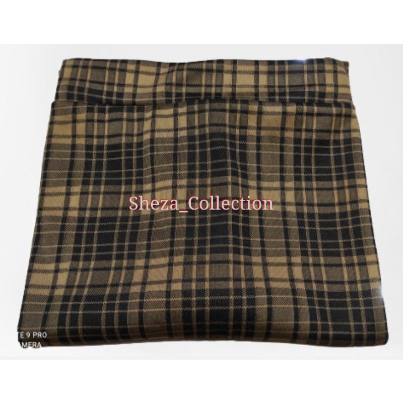 COD ROK SPAN TARTAN KOREA SIZE JUMBO / ROK TARTAN KOREA / ROK SPAN MOTIF KOTAK-KOTAK