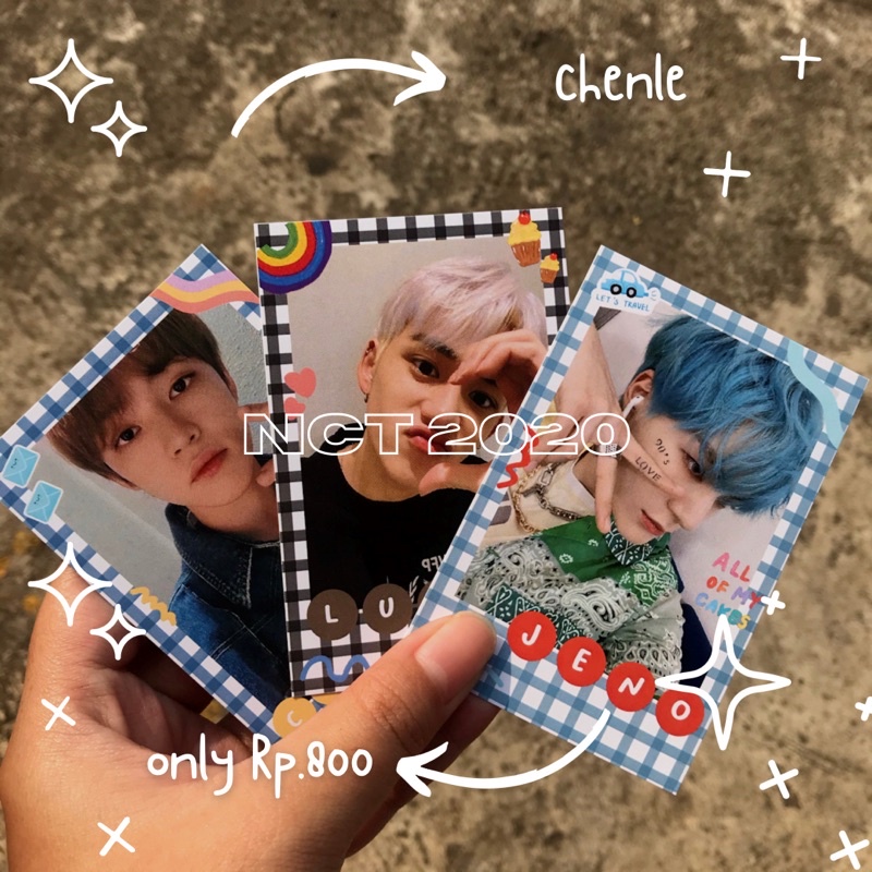 Polaroid Deco KPOP NCT 2020