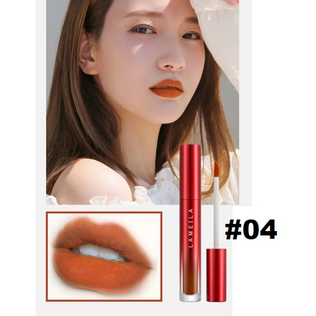 LAMEILA JUST RED EDITION MATTE LIPSTICK 2026 ~ LAMEILA LIQUID MOISTURIZING LIP GLOSS 2026