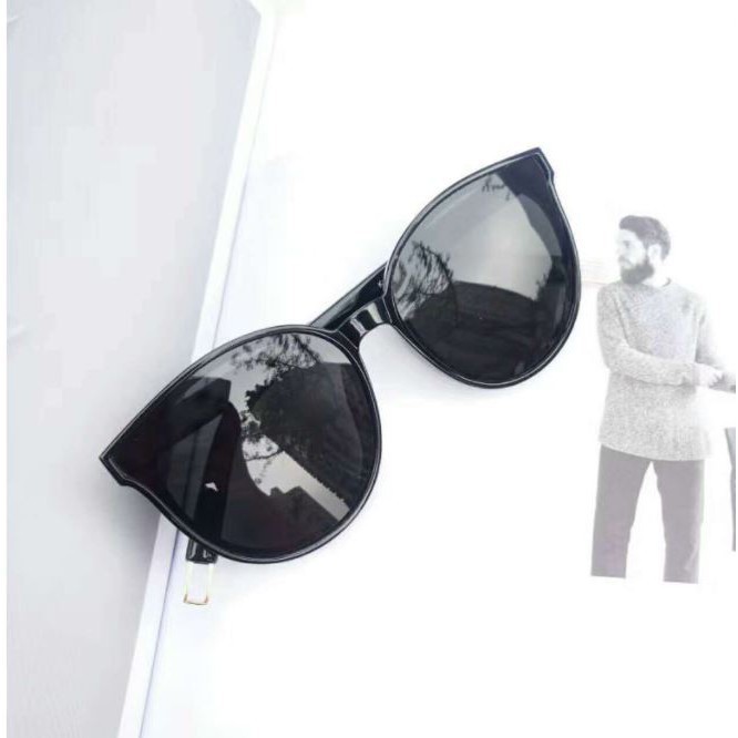 GO! 175 KACAMATA HITAM FASHION KOREA PRIA WANITA UNISEX AKSESORIS SUNGLASSES KACA MATA BESAR COD