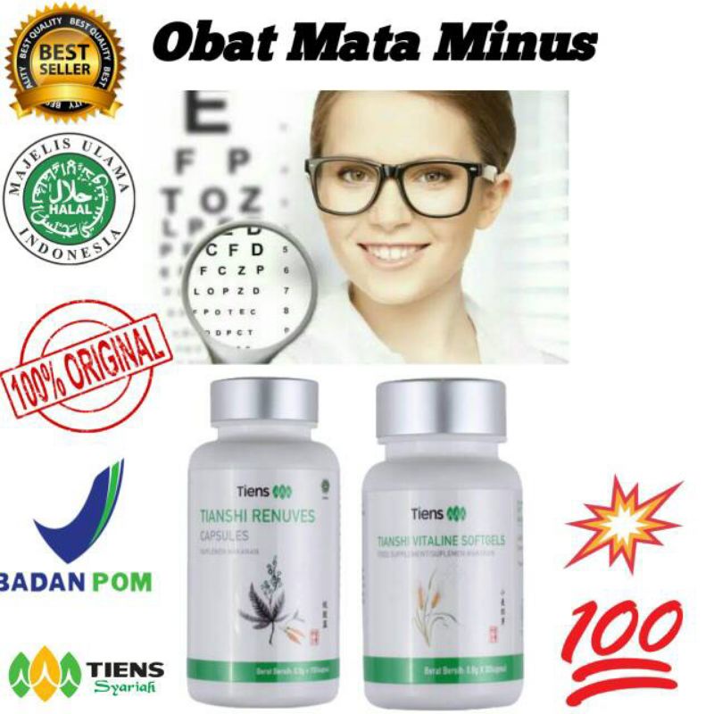 OBAT MATA MINUS/SILINDER TIENS ORIGINAL
