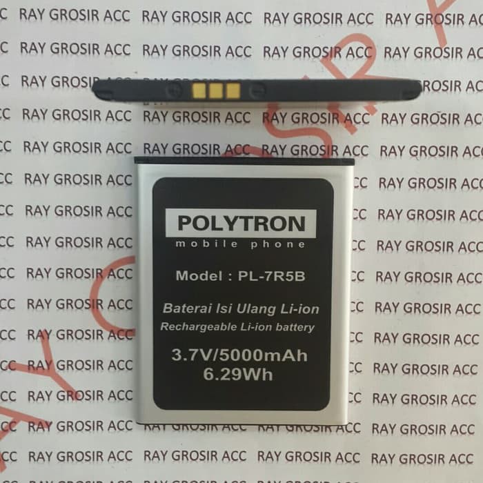 Baterai Original Polytron PL-7R5B R2506 Rocket T4 W6500 Rocket Quarda