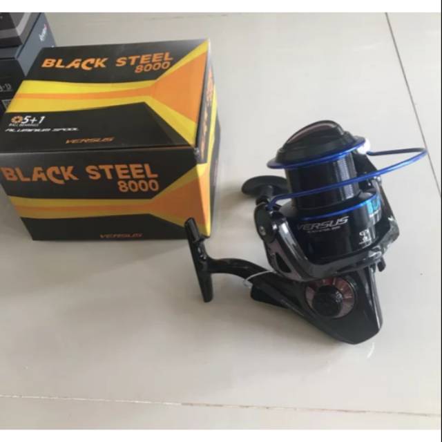 Reel Versus Black Steel 8000