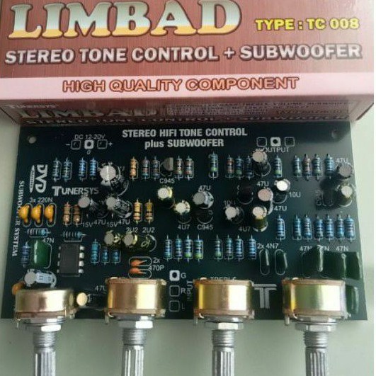 Stereo tone control + sub LIMBAD By Tunersys
