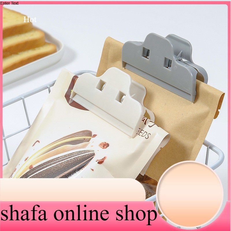 Jepitan Kantong Plastik Makanan Snack Sealer Food Klip BY SHAFA
