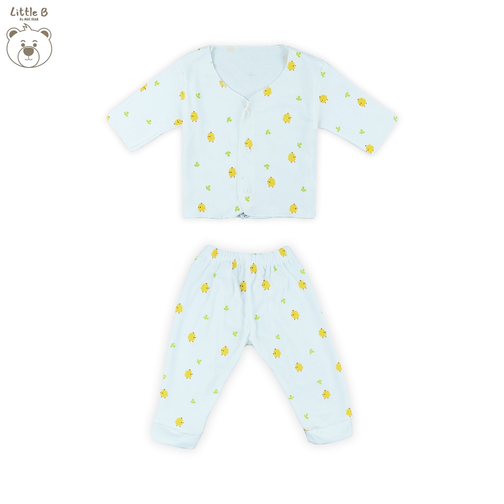 Little B By MacBear Setelan Anak Bayi Lengan Panjang Pippy Collection Animal Series Newborn - 12 bulan-5