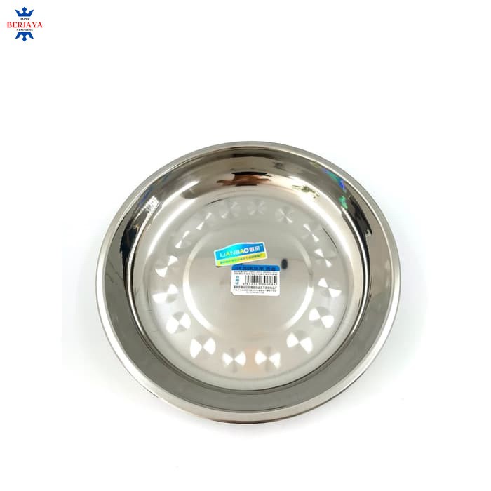 Piring / nampam / tray stainless 24 CM