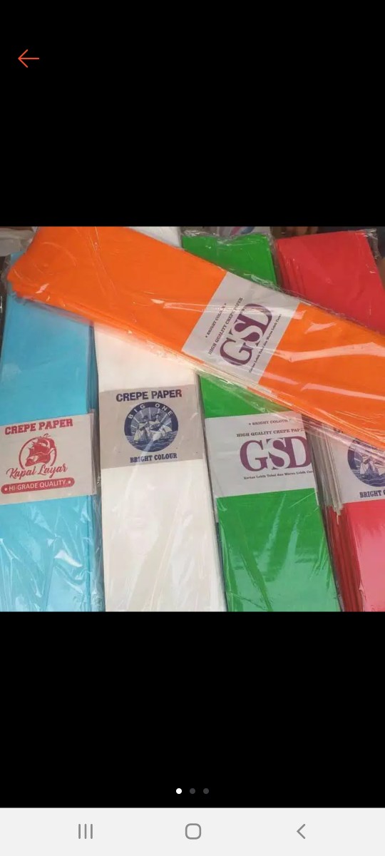 Kertas Krep Crepp Shopee Indonesia Kertas Krep Crepp Shopee Indonesia