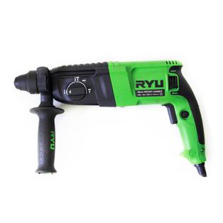 RYU RRH 26 Rotary Hammer 26mm Demolition Drill Mesin Bor Bobok Beton Tembok SDS Plus