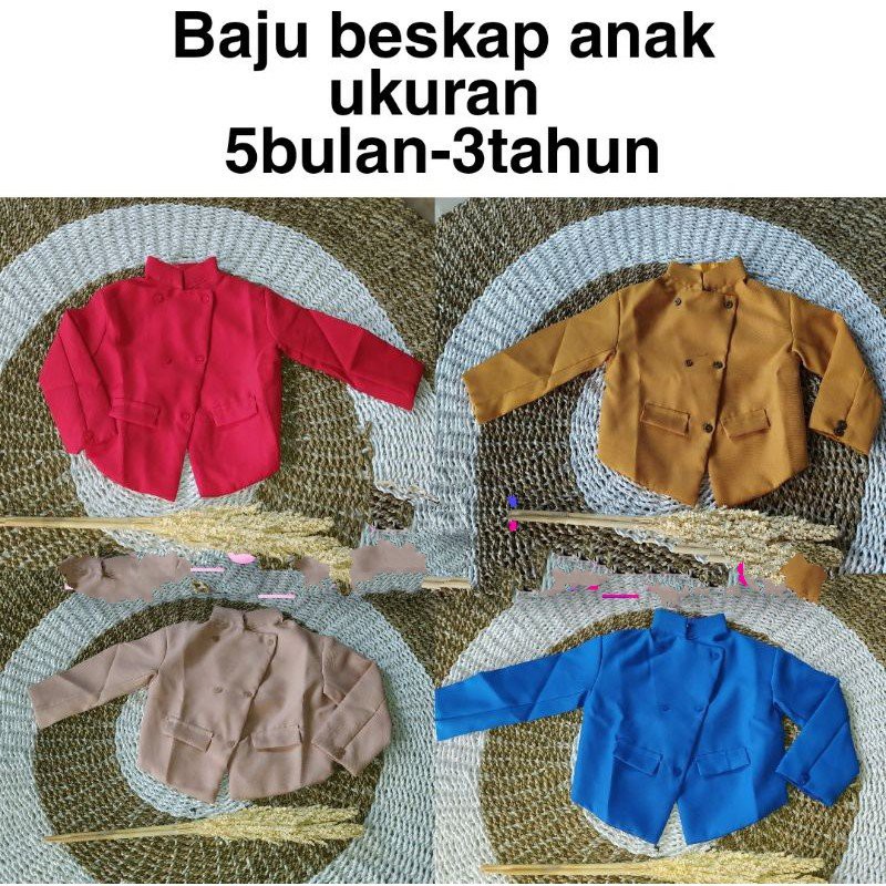 BESKAP BAYI | BESKAP ANAK | BAJU ADAT JAWA ANAK | BAJU JAWA BAYI