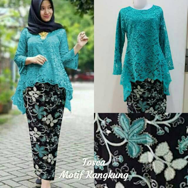 Stelan kebaya brukat