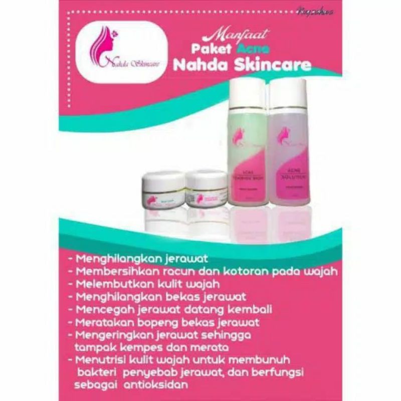 NAHDA SKINCARE ORIGINAL ( GEROSIR) termurah-Acne
