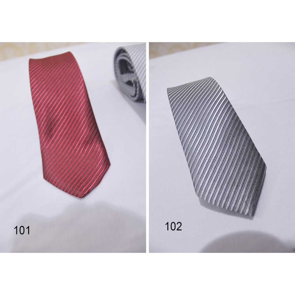 Dasi pria motif garis import quality