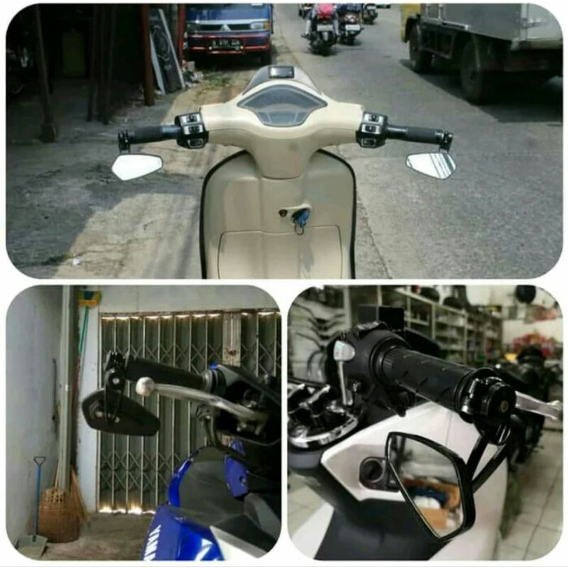 SPION JALU OVAL CNC SPION MOTOR UNIVERSAL VARIO BEAT MIO PCX NMAX VARIO DLL