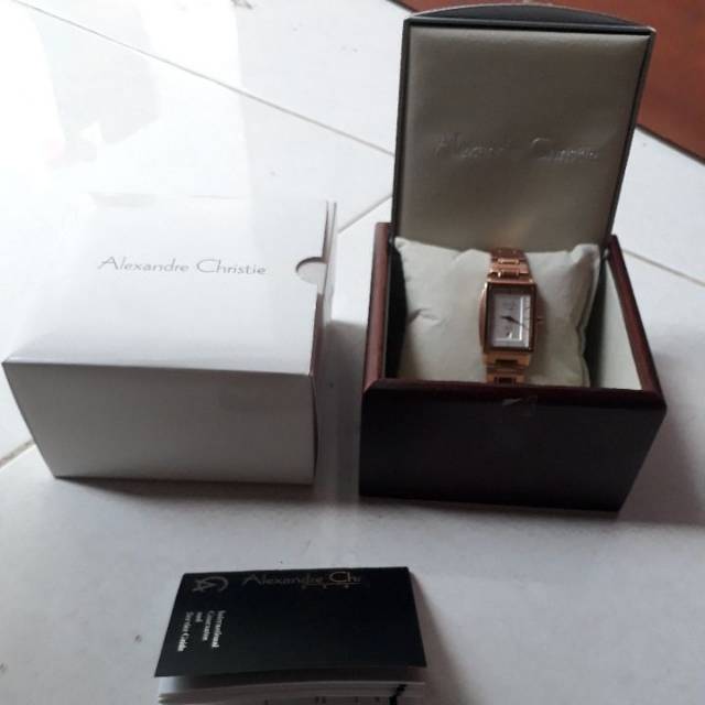 Preloved Alexandre Christie AC 2802 rose gold