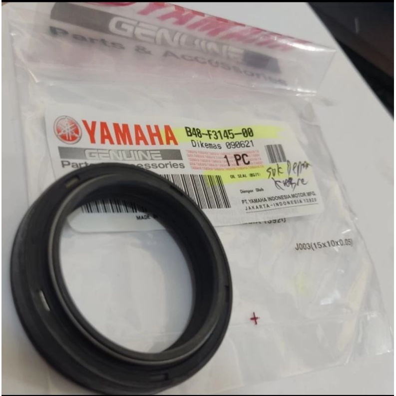 SEAL SIL SHOCK SHOK DEPAN XABRE ASLI ORI YAMAHA B48 F3145 00