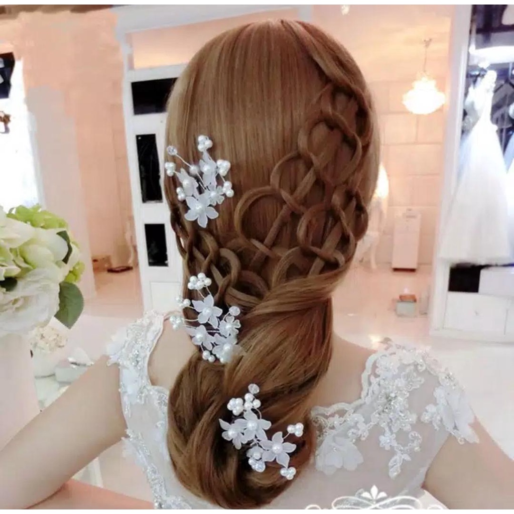 Hair Flowers - Hiasan Rambut - Weding Bridal - Tusuk Konde