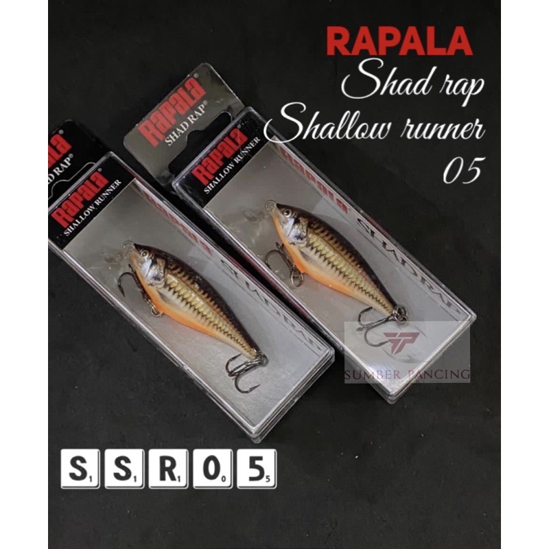 lure RAPALA SHAD RAP SHALLOW RUNNER 05