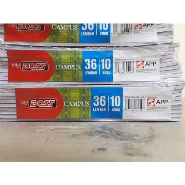 

➺ Buku Tulis Big Boss/Campus 36 lembar (1pak/10Buku Grosir) ✽