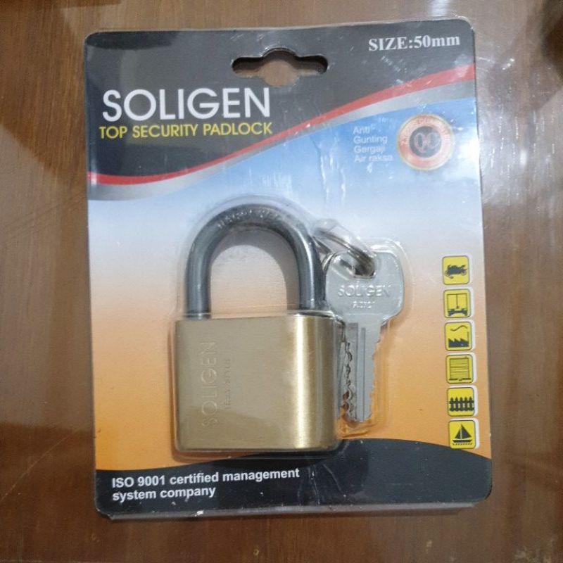 gembok soligen 50mm