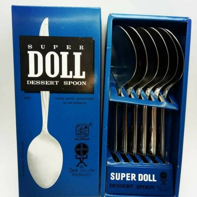Sendok Doll / Sendok Makan / Sendok Stainless / Sendok Murah DOLL