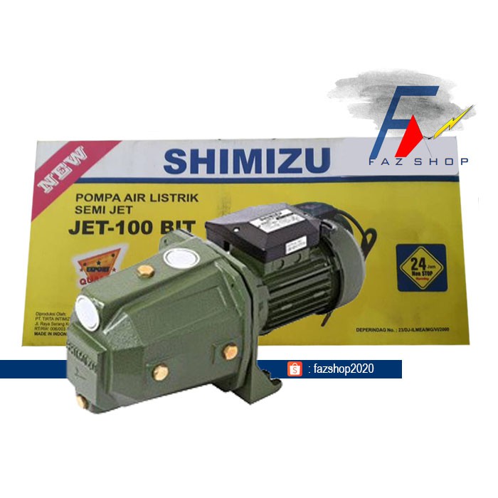 pompa air semi jet pump shimizu  JET100BIT / JET 100 BIT