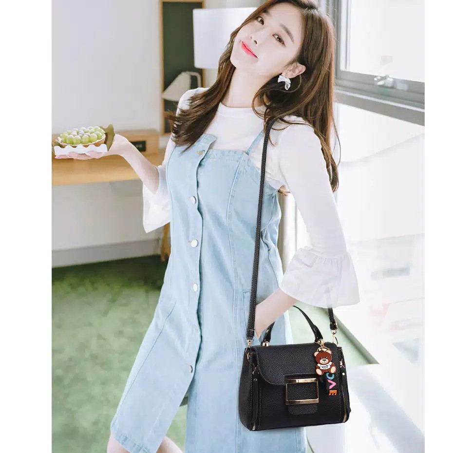 [COD] LB - Hand bags fashion import free gantungan (random) / Tas pesta baru 207