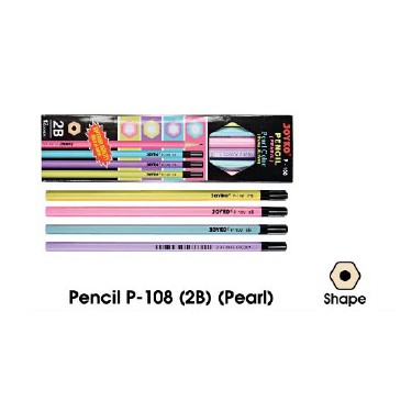 

Pencil / Pensil Joyko P-108 / 2B / Pearl / 1 Box 12 Pcs