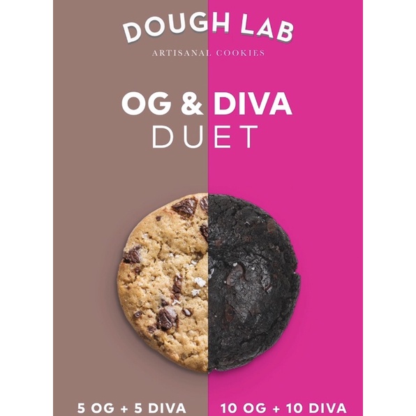 

DOUGH LAB THE OG & DIVA DUET COOKIES