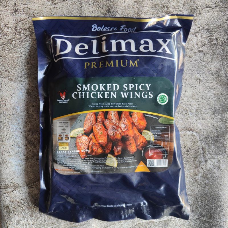 Jual Delimax Spicy Wings 500gr Shopee Indonesia