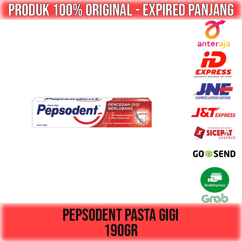 PEPSODENT PASTA GIGI 25gr 75gr 120gr 190gr 225gr