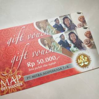 Voucher MAP 50.000 Mitra Adi Perkasa Gift Card Belanja