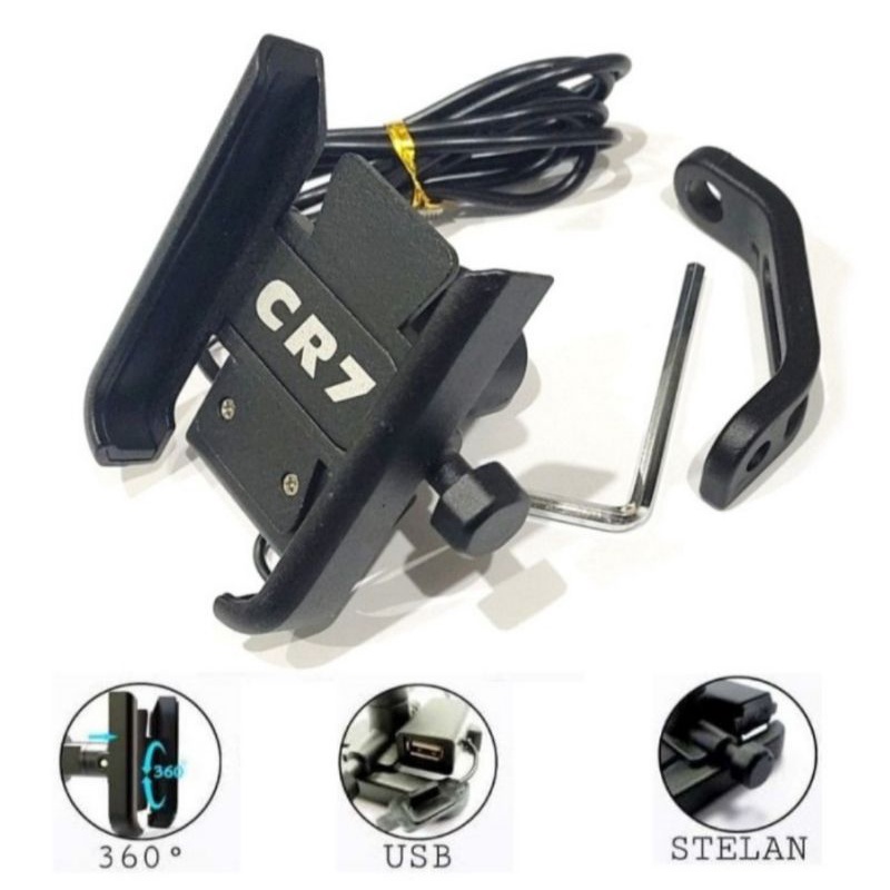 holder jepit spion+charger
