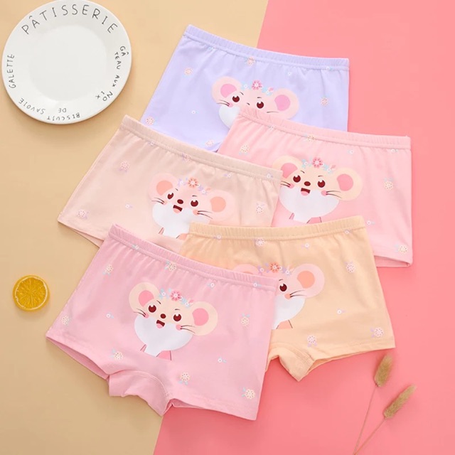 CD Celana Dalam Anak Perempuan Cewek Celana Dalam Boxer Anak Bayi Perempuan Katun Murah 1 3 5 7 10 Tahun