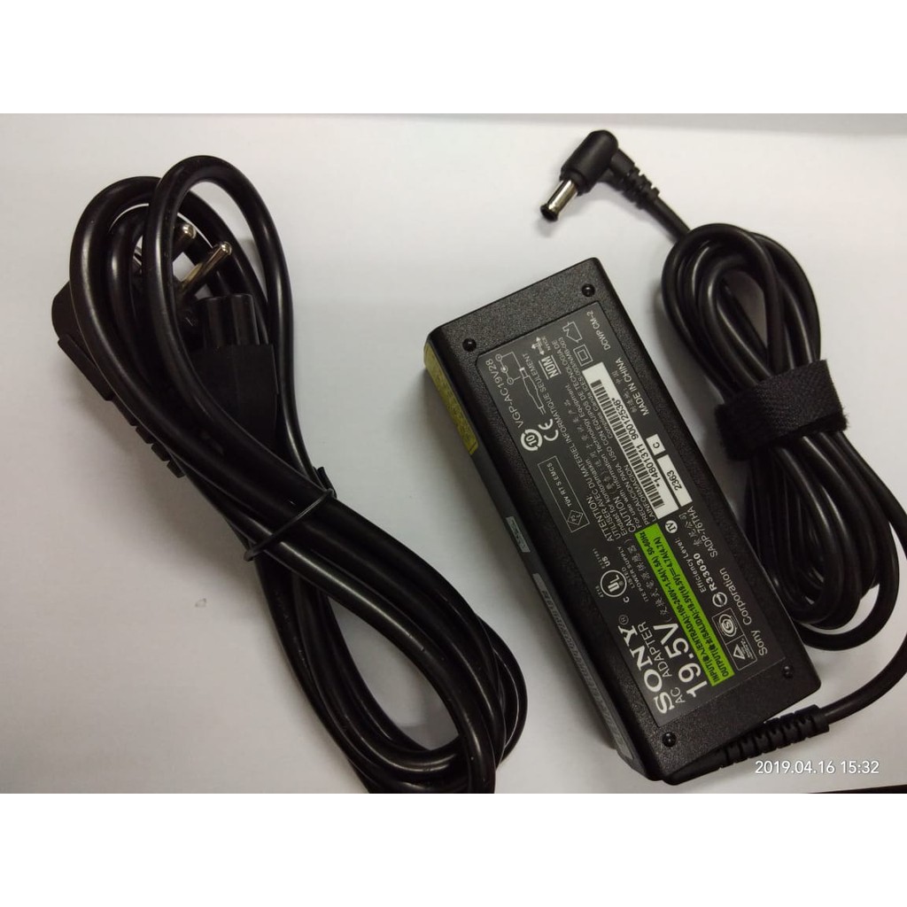 adaptor charger sony vaio VGP-BPL26, VGP-BPS26, VGP-BPS26, BPS26 ORIGINAL