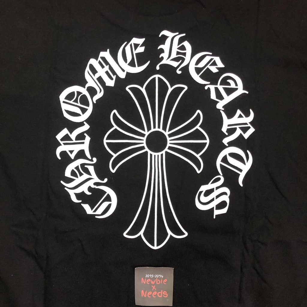 Chrome Hearts White Red Cross Logo Tee – Dukes Archive