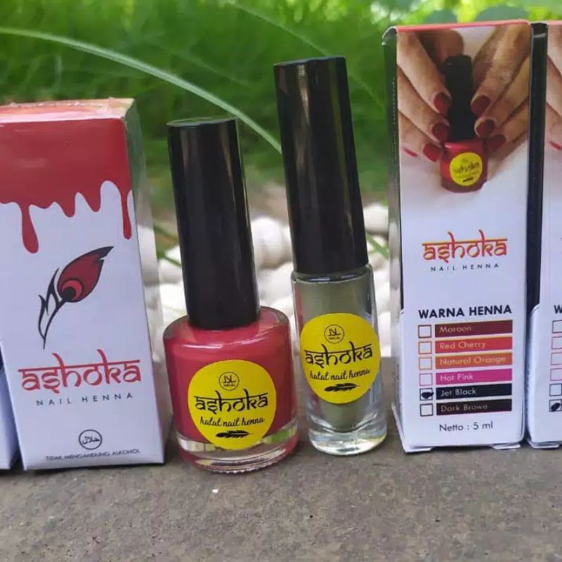 Ashoka 5mli/Ashoka Kutek Nail Henna/Ashoka Kutek Sah Sholat
