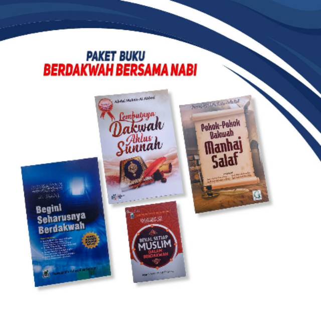 Paket Buku Berdakwah Bersama Nabi