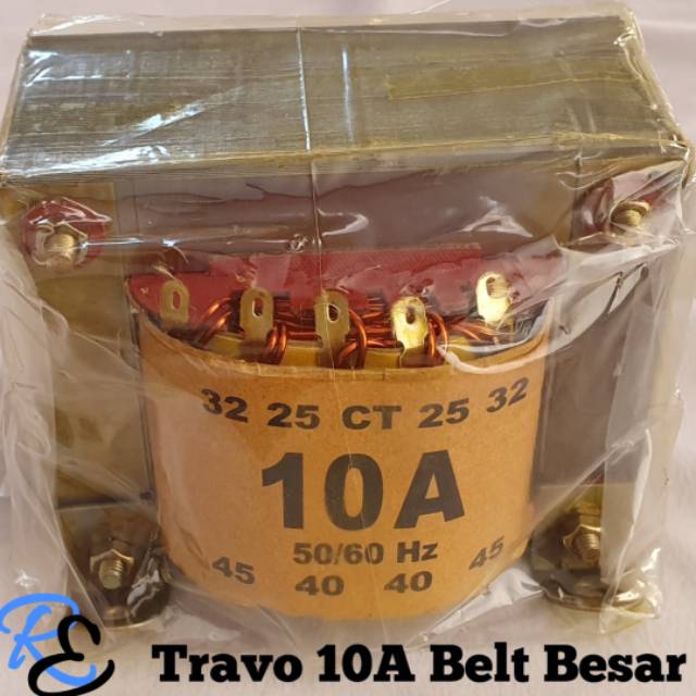 Travo Belt 10a 45v Ct Besar Murni Transformer Shopee Indonesia