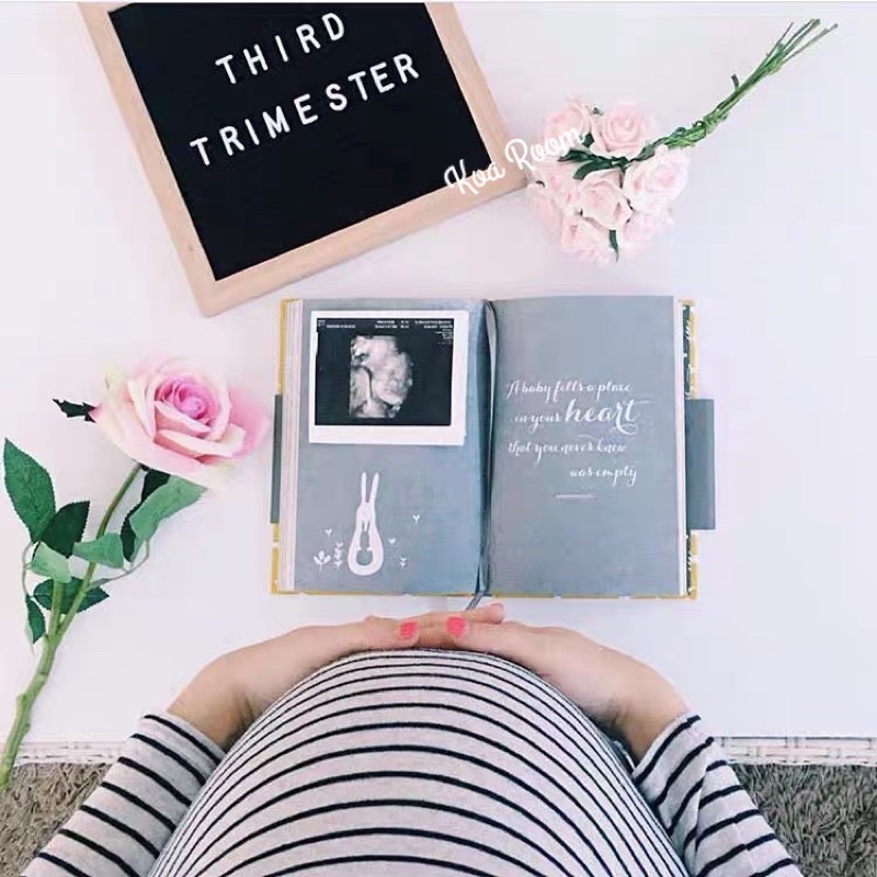 Felt Letter Board ( Papan Nama Bayi )