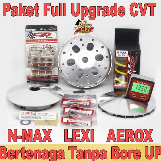 SALE Full Spek CVT Upgrade NMAX AEROX 155 LEXI 125 - NMAX 2017-2021