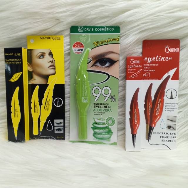 EYELINER DAUN WATERPROOF / 3 PILIHAN