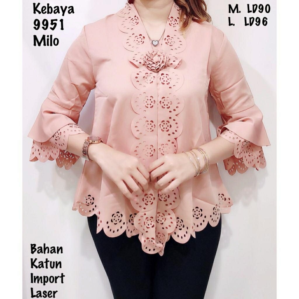 Promo Kebaya Encim Modernt laser Good Quality Cut Ofneser