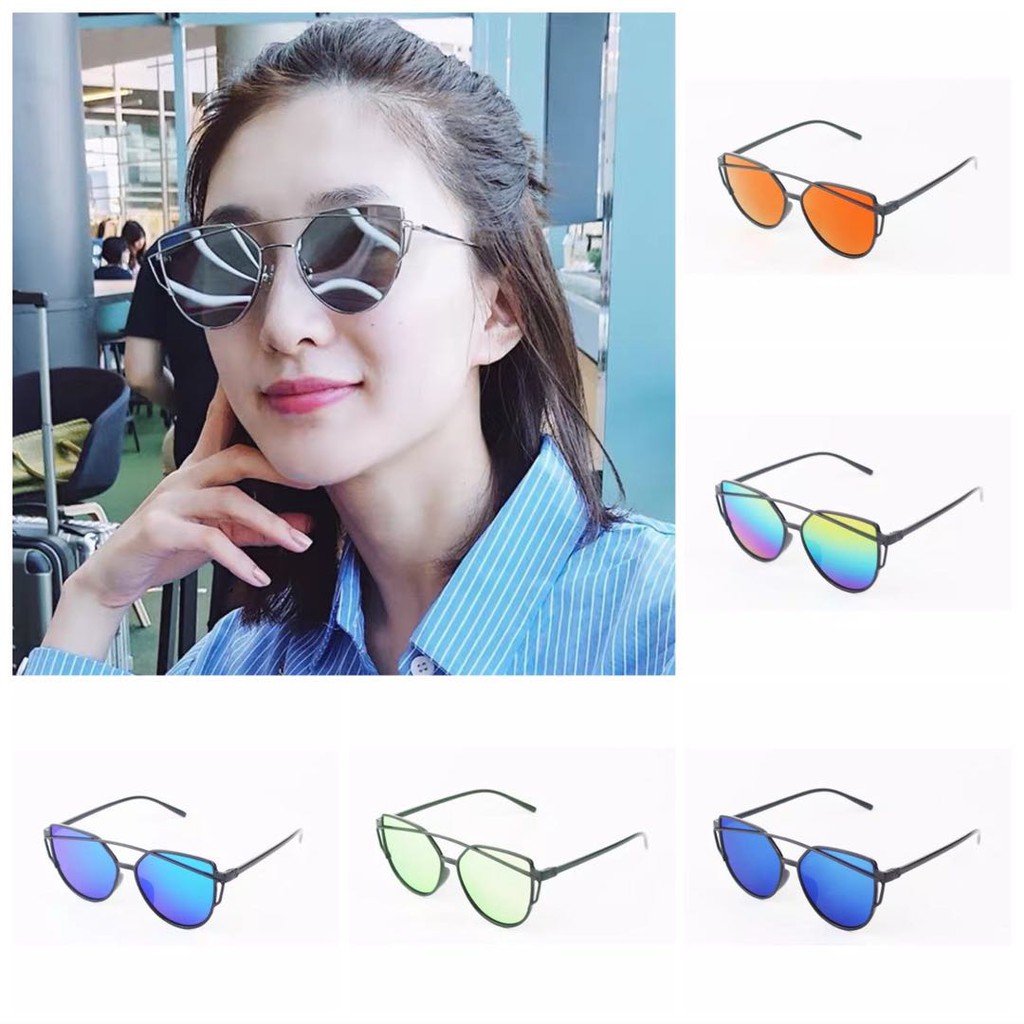 Kacamata Wanita Kacamata Hitam Gaya Mata Kucing Cat Eye Women Sunglasses