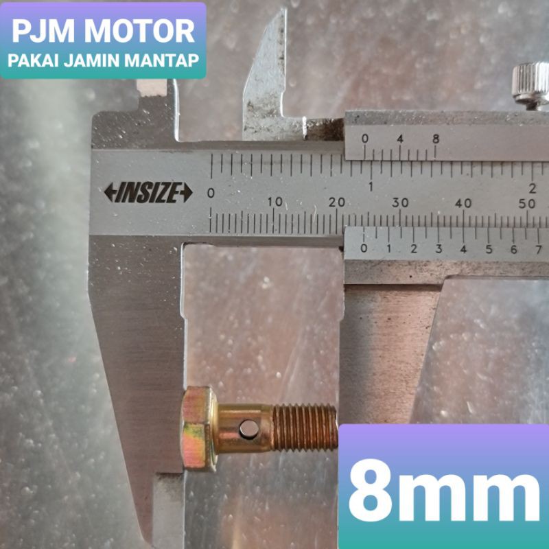 BAUT MINYAK SOLAR BAUT BANJO 8MM 8 MM OLI OIL M 8