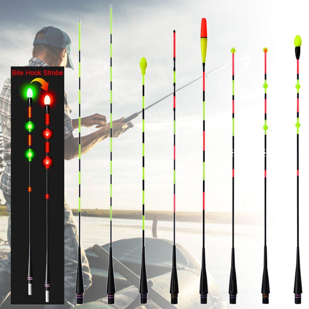 Top Gravity Induksi Elektronik Ekor drift Baru Ultra Sensitif Bercahaya Memancing Aksesoris Pintar Mengapung Atas