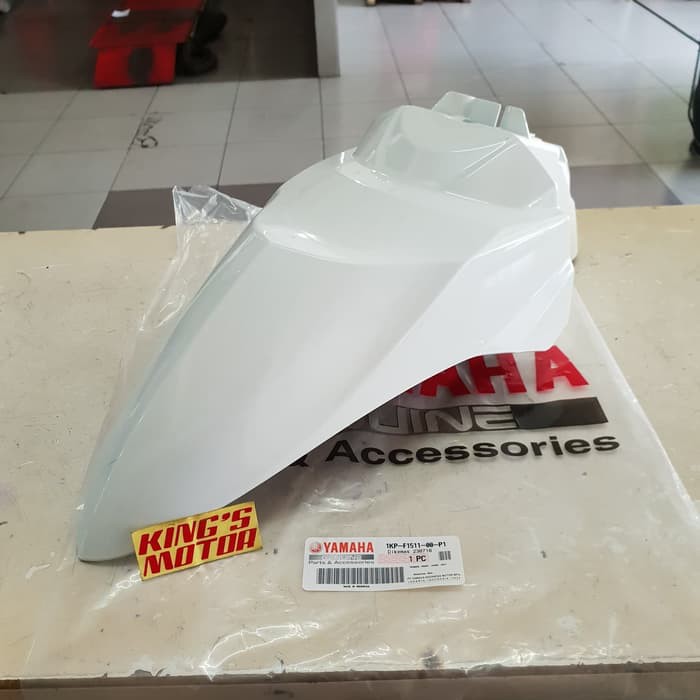 spakbor depan, fender front SOUL GT 115 (1KP) PUTIH ori ygp