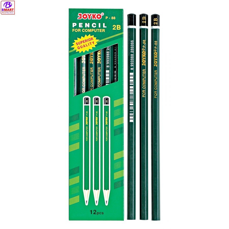 

Pensil 2B Joyko P-88 per pcs