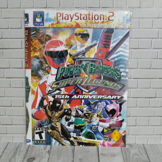 CD DVD kopab ps2 Power Ranger Super legends